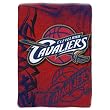 Cleveland Cavaliers NBA Royal Plush Raschel Blanket (Fierce Series) (60x80")"