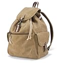 QUADRA DESERT CANVAS BACKPACK RUCKSACK BAG - 2 COLOURS