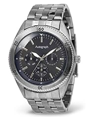 Autograph Round Face 3 Eye Analogue Bracelet Watch