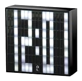 誠時 (セイジ) LEDアラームクロックS LED-001WHの画像