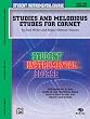 Student Instrumental Course: Studies and Melodious Etudes for Trumpet - Level 1