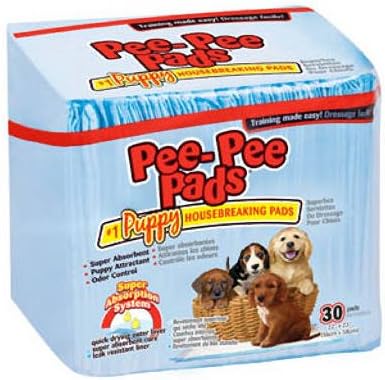 Pet Select 100519797 Pee-Pee Pads, 30 Pack