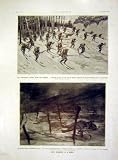 Soldier Chasseurs Belgrade Serbia War French Print 1915