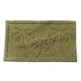Palm Tree Bath Mat LINEN