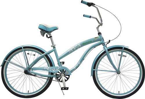 Greenline BC-306A Aluminum Frame Lady's 3-Speed Beach Cruiser