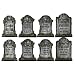 Halloween Tombstone Cutouts Assortment Pkg/4
