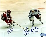 Sergei Nemchinov & Dave Barr Autographed/Hand Signed 8x10 photo (New York Rangers 1994 Stanley Cup C
