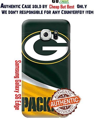 S6 Edge Case, NFL - Green Bay Packers - Samsung Galaxy S6 Edge Case - High Quality PC Case