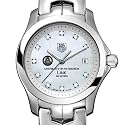 University of Pittsburgh TAG Heuer Watch - Women's Link with Mother of Pearl Diamond Dial at M.LaHart