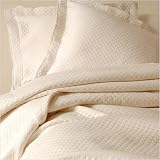 Bundle-16 Diamante Coverlet Size: King, Color: White