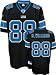 Mike Williams Black Reebok NFL Authentic Detroit Lions Jersey - 48