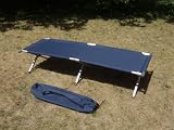 ALU FELDBETT KLAPPBETT BETT CAMPINGBETT LIEGE NEU & OVP - 
