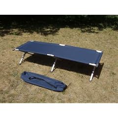 Alu Feldbett Blau