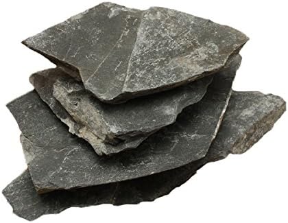 Aquarium Ornament Furnishing Stone Flat Loose Real Natural Slate