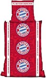 FC Bayern M&uuml;nchen 0250-00-1-03 Bayern Bettw&auml;sche allover