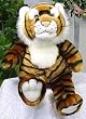 15" Orange Tiger Make Your Own *NO SEW* Stuffed Animal Kit w/T-shirt