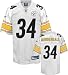 Rashard Mendenhall Jersey: Reebok White Replica #34 Pittsburgh Steelers Jersey - Large