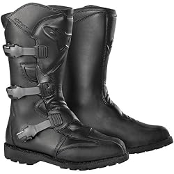 Alpinestars Scout Men's Waterproof Street Racing Motorcycle Boots - Black