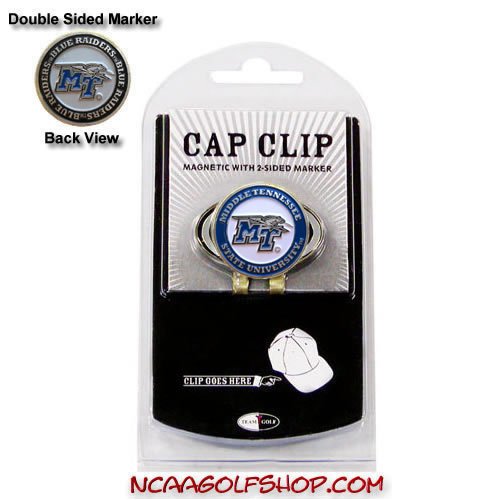 Middle Tennessee State Blue Raiders Hat Clip Ball Marker Tghc
