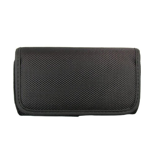 ** Case will ONLY work when phone has a skin snap on case** Black Heavy Duty Canvas Carrying Case Pouch for Blackberry 8800 8820 8830 Bold 9000 9650 Curve 8900 9530 Storm 2 9550 Torch 9800 Torch 2 9810 Tour 9630 HP iPAQ Glisten HTC Imagio Magic myTouch 3G Slide Pure Touch Diamond2 Touch Pro II 2 Tilt 2 LG eXpo GW820 Optimus S Optimus T