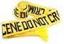 Fuzz Crime Scene Scarf - Novelty clothing item