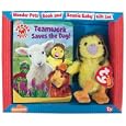Teamwork Saves the Day!: Book and Beanie Baby Gift Set (Wonder Pets!) by Josh Selig and Jennifer Oxley