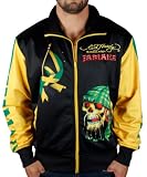 51Jh1H11ceL. SL160  ED HARDY Christian Audigier Mens Long Sleeve Country Zip Track Jacket Japan White Size M
