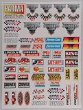 Parma Monster Jam Sponsor Decal Sheet Parma Monster Jam Sponsor Decal Sheet