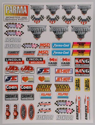 Monster Jam Sponsor Decal Sheet 51Jh6o%2BzXiL Monster Jam Sponsor Decal Sheet
