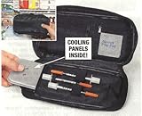 DIABETIC TRAVEL WALLET WITH REMOVABLE COOLING PANELS - KEEPS INSULIN COLD FOR HOURS!