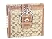 AUTHENTIC Coach Soho Signature French Purse Wallet Khaki Brown #F40092
