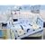 New Boutique Baby Sailboat 10pcs Baby Crib Bedding Set