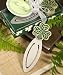 Shamrock Bookmark Wedding Favors, 36
