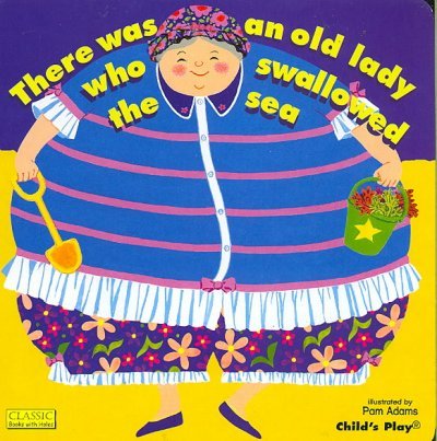 By Pam Adams - There Was an Old Lady Who Swallowed the Sea With CD (Classic Book (2007-04-16) [Paperback]