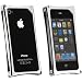 Wicked Metal Jacket WMJ Alloy Case for iPhone 4 - 1 Pack - Retail Packaging - Chrome