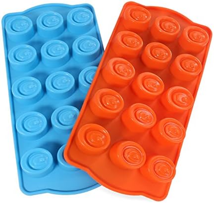 Candy Making Molds, 2PCS YYP [15 Cavity Water Drop Shape Mold] Silicone Candy Molds for Home Baking - Reusable Silicone DIY Baking Molds for Candy, Chocolate or More, Set of 2