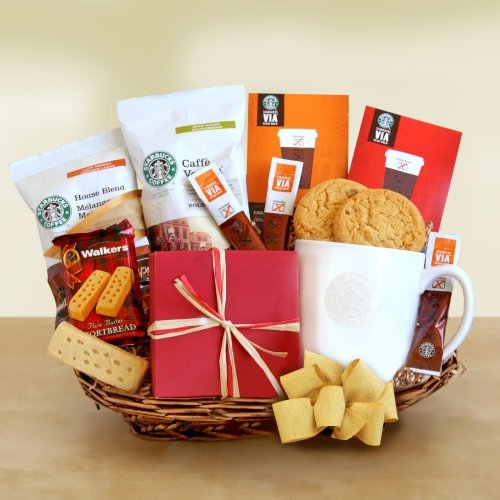 Starbucks Coffee Inspiration Gift Basket:Starbucks Coffee & Inspiration Gift Basket