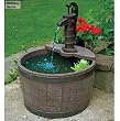 Fountain, Copper Kettle with Planter