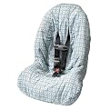 Infantino Car Seat Cover, Blue Chocolate Circles
