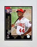 Lastings Milledge 2008 Studio Double Matted 8O x 10O Photograph (Unframed)