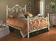 Twin Aynsley Bed with Frame (Alabaster) (59.38"H x 39.25"W x 80"D)
