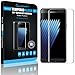 Galaxy Note 7 Tempered Glass Screen Protector, LUVVITT Tempered Glass Screen Protector [Full Coverage] for Samsung Galaxy Note 7 - Crystal Clear