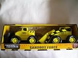 Tonka Sandbox Force truck - Front End loader and Buldozer - a great sandbox extra
