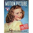 MOTION PICTURE Magazine, January 1940, with PRISCILLA LANE on the... by Fred Sammus