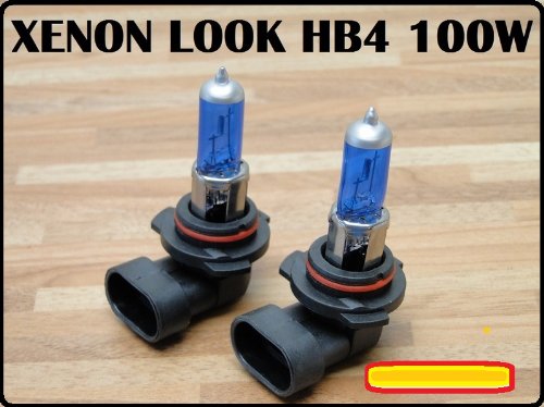 2x HB4 100W Watt Super White Auto-Lampe Xenon Look Weiß 4250035200548