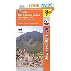 The English Lakes: North Eastern Area (OS Explorer Map Series): North Eastern Area (OS Explorer Map Series)