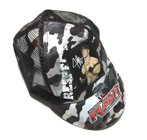 Childrens/Kids Wrestling Raw WWE Cap with Mesh