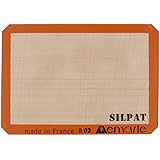 Silpat AE420295-07 Premium Non-Stick Silicone Baking Mat, Half Sheet Size, 11-5/8" x 16-1/2"