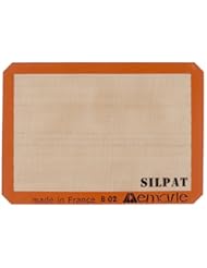 Kitchen: Silpat AE420295-07 Premium Non-Stick Silicone Baking Mat, Half Sheet Size, 11-5/8" x 16-1/2" - Silpat
