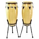 Congas 10" + 11" Set with Floor Stand